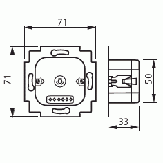 woordenboek Voetzool Schaar Dimmer for conventional transformers (low-voltage halogen): 2247 U-500 |  ABB Oy, Wiring accessories