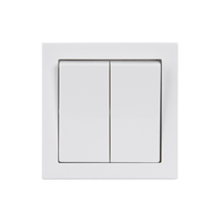 Flush mounting 2-gang 1-way switch, IP44 | ABB Oy, Wiring accessories