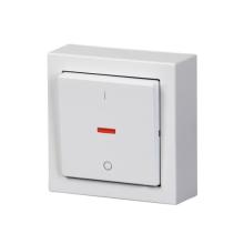 1-gang 2-pole switch, 16AX/250V, Impressivo, 2 X-terminals, white