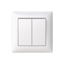 Switch Two-way switch White - Saga