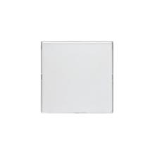 Center plate, blind, Impressivo, white